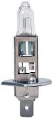 Value Collection - 12 Volt, Halogen Fog Headlamp H1 Automotive Miniature Lamp - 55 Watt, Clear - Exact Tooling