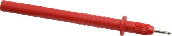 Pomona - Red Electrical Test Equipment Probe - Use with Digital Multimeters - Exact Tooling