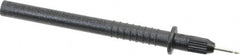 Pomona - Black Electrical Test Equipment Probe - Use with Digital Multimeters - Exact Tooling