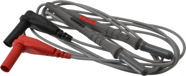 Pomona - Red/Black Electrical Test Equipment Probe - Use with Digital Multimeters - Exact Tooling