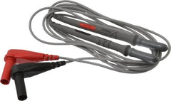 Pomona - Red/Black Electrical Test Equipment Probe - Use with Digital Multimeters - Exact Tooling