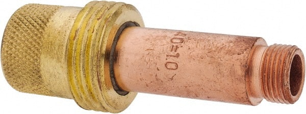 ESAB - 1mm Gas Lens TIG Torch Collet Body - Suitable for HW17, 18, 26, Industry Standard No. 45V24 - Exact Tooling