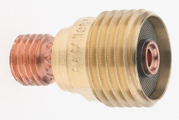 Weldcraft - 1/16 Inch Gas Lens TIG Torch Collet Body - Suitable for WP-9, 9P, 9V, 20, 20P, 24W, 25, Industry Standard No. 45V43 - Exact Tooling