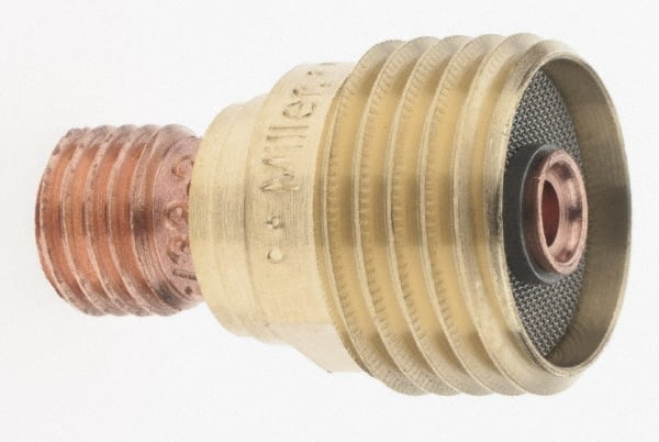 Weldcraft - TIG Torch Collets & Collet Bodies; Type: Gas Lens Collet Body; Gas Lens Collet Bodies ; Size: 1/8 (Inch); Metric Size: 3.20 ; Industry Specification: 995795S ; Suitable For: WP-17, 17V, 18, 18P, 18V, 26, 26V - Exact Tooling