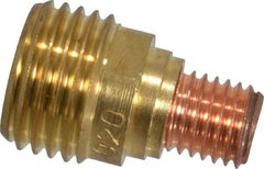 ESAB - 0.5mm Gas Lens TIG Torch Collet Body - Suitable for HW20, 20A, Industry Standard No. 45V41 - Exact Tooling