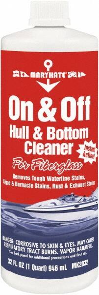 CRC - Water-Based Solution Hull and Bottom Cleaner - 32 Ounce Bottle, 32° F Freezing Point - Exact Tooling