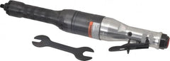 Ingersoll-Rand - Straight Handle, Straight Air Die Grinder - 12,000 RPM, Side Exhaust, 37 CFM, 1.25 hp, 3/8 NPT - Exact Tooling