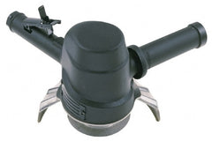 Ingersoll-Rand - 7" Wheel Diam, 6,000 RPM, Pneumatic Angle & Disc Grinder - 5/8-11 Spindle, 84 CFM - Exact Tooling