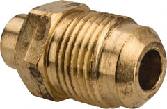 Parker - 1/2" Tube OD, 45° Brass Flared Tube Flare To Solder - 3/4-16 UNF - Exact Tooling