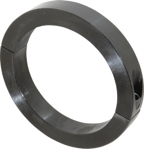 Climax Metal Products - 4-1/4" Bore, Steel, Two Piece Clamp Collar - 5-1/2" Outside Diam, 7/8" Wide - Exact Tooling