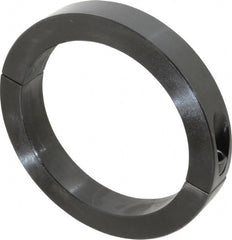 Climax Metal Products - 4-1/4" Bore, Steel, Two Piece Clamp Collar - 5-1/2" Outside Diam, 7/8" Wide - Exact Tooling