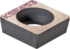 Kennametal - 6.6mm Inscribed Circle, Square Turning Shim for Indexables - 0.156" Thick, SKSP Shim Style - Exact Tooling
