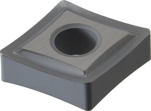 Kennametal - CNMP432 Grade K313 Carbide Turning Insert - Uncoated, 80° Diamond, 1/2" Inscr Circle, 3/16" Thick, 1/32" Corner Radius - Exact Tooling