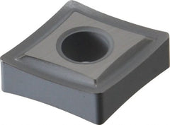 Kennametal - CNMP432 Grade K313 Carbide Turning Insert - Uncoated, 80° Diamond, 1/2" Inscr Circle, 3/16" Thick, 1/32" Corner Radius - Exact Tooling