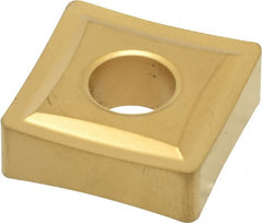 Kennametal - SNMP643 Grade KC850 Carbide Turning Insert - TiC/TiCN/TiN Finish, 90° Square, 3/4" Inscr Circle, 1/4" Thick, 3/64" Corner Radius - Exact Tooling