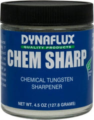 Dynaflux - Tungsten Electrode Sharpeners Type: 4.5oz Jar - Exact Tooling