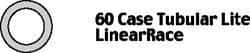 Thomson Industries - 3/4" Diam, 5' Long, Steel Tubular Round Linear Shafting - 58-63C Hardness, 0.031 Tolerance - Exact Tooling