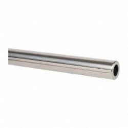 Thomson Industries - 1" Diam, 2' Long, Steel Tubular Round Linear Shafting - 58-63C Hardness, 0.031 Tolerance - Exact Tooling
