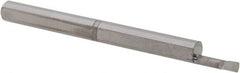 Scientific Cutting Tools - 0.06" Min Bore Diam, 0.2" Max Bore Depth, 1/8 Shank Diam, Boring Bar - Right Hand Cut, Solid Carbide, Uncoated - Exact Tooling