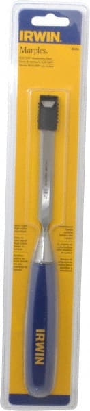Irwin - 10-3/4" OAL x 1/2" Blade Width Wood Chisel - Polypropylene Handle - Exact Tooling