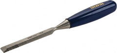 Irwin - 10-3/4" OAL x 5/8" Blade Width Wood Chisel - Polypropylene Handle - Exact Tooling