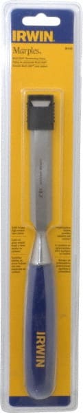 Irwin - 10-3/4" OAL x 3/4" Blade Width Wood Chisel - Polypropylene Handle - Exact Tooling