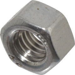 Value Collection - M5x0.80 Metric Coarse Stainless Steel Right Hand Heavy Hex Nut - 8mm Across Flats, 5mm High, Uncoated - Exact Tooling