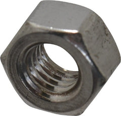 Value Collection - M6x1.00 Metric Coarse Stainless Steel Right Hand Heavy Hex Nut - 10mm Across Flats, 6mm High, Uncoated - Exact Tooling