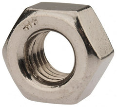 Value Collection - M10x1.50 Metric Coarse Stainless Steel Right Hand Heavy Hex Nut - 17mm Across Flats, 10mm High, Uncoated - Exact Tooling