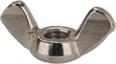 Value Collection - M5x0.80 Metric Coarse, Stainless Steel Standard Wing Nut - Grade 18-8, Austenitic Grade A2, 24mm Wing Span, 11mm Wing Span - Exact Tooling