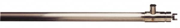 Finish Thompson - 1-1/2 Inch Inlet, 16 GPM, 1 Inch Barb Discharge, Medium Viscosity, Low Flow Drum Pump Tube - 30 Ft. Max Head, 40 Inch Long, Use with M7T, M7X, M6, M6X, Can Be Used with Acids, Corrosives and Chemicals - Exact Tooling
