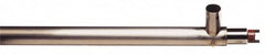 Finish Thompson - 2 Inch Inlet, 8 GPM, 1-1/2 Inch Barb Discharge, High Viscosity, Low Flow Drum Pump Tube - 200 Ft. Max Head, 40 Inch Long, Can Be Used with Acids, Corrosives and Chemicals - Exact Tooling