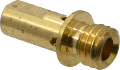 Miller Electric - MIG Contact Tip Adapter Welder Nozzle/Tip/Insulator - 0.8mm to 0.03" Wire Outside Diam - Exact Tooling