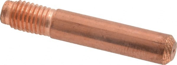 Miller Electric - MIG Standard Contact Tip Welder Nozzle/Tip/Insulator - 0.9mm to 0.035" Wire Outside Diam - Exact Tooling