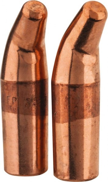 Miller Electric - #2 MT Offset Spot Welder Tip - For Use with Standard #1 Tongs, 90 - Exact Tooling