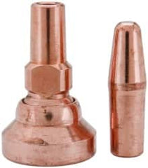 Miller Electric - #1 MT Flat Swivel Tip Spot Welder Tip - For Use with Standard Tongs, 90 - Exact Tooling