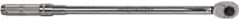 Paramount - 3/4" Drive Micrometer Type Ratchet Head Torque Wrench - 183 N/m to 834 N/m Torque, 41-1/2" OAL, 2 Ft/Lb Graduation - Exact Tooling