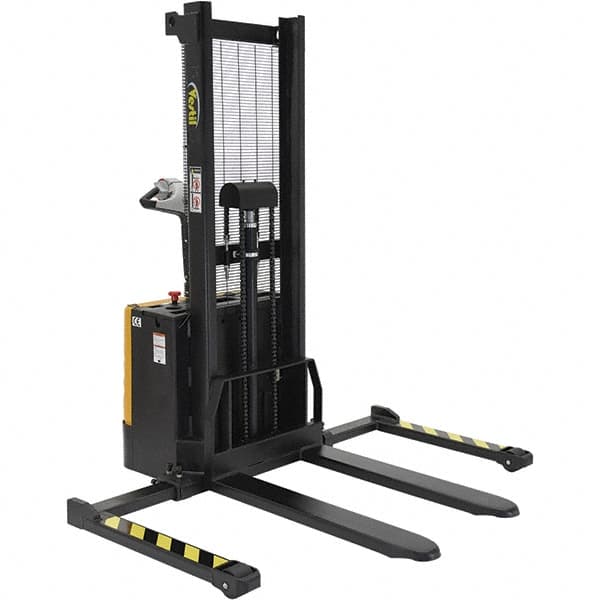 Vestil - Battery Operated Lifts Type: Stacker Load Capacity (Lb.): 2,000 - Exact Tooling