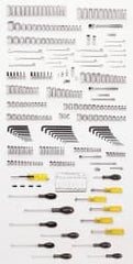 Blackhawk by Proto - 375 Piece 1/4, 3/8 & 1/2" Drive Master Tool Set - Tools Only - Exact Tooling
