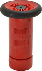 Made in USA - 3/4" Hose Diam GHT Constant Flow Hose Nozzle - 8 Max GPM, Polyurethane, 100 psi - Exact Tooling