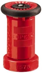 Made in USA - 2" Hose Diam NPSH Constant Flow Hose Nozzle - 150 Max GPM, Polyurethane, 100 psi - Exact Tooling