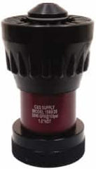 Made in USA - 1-1/2" Hose Diam NST Adjustable Fog Hose Nozzle - 90 Max GPM, Polyurethane, 100 psi - Exact Tooling