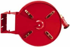 Made in USA - 150' Manual Hose Reel - Hose Not Included - Exact Tooling