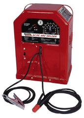 Lincoln Electric - 225125 Amperage Rating, AC,DC Input Current, 230 Input Voltage, Arc Welder - 225A/125A at 20% Duty Cycle, Single Phase, 17 Inch Wide x 24-1/2 Inch High - Exact Tooling