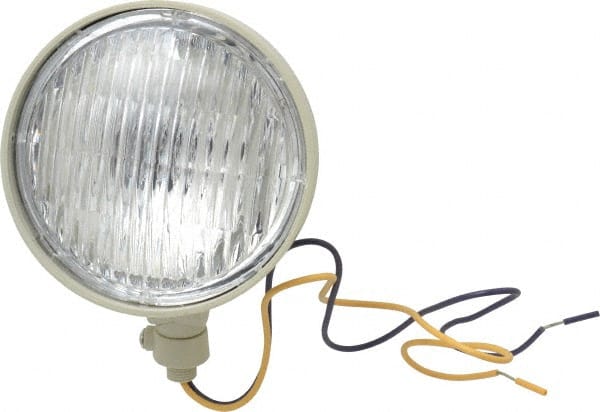 Mule - 1 Head, 6 VDC, Polycarbonate, Incandescent Remote Emergency Lighting Head - 9 Watt, Battery Not Included - Exact Tooling