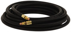 Value Collection - 25 Ft. Long, 1 Piece TIG Torch Rubber Power Cable - Exact Tooling