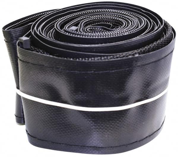 Value Collection - 22 Ft. Long x 4 Inch Wide, TIG Torch Heavy Duty Zippered Cable Cover - Exact Tooling