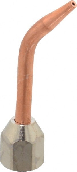 Miller-Smith - Curved Torch Tip - Tip Number 5, Propane, For Use with Smith Equipment - Exact Tooling