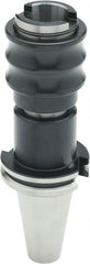 Parlec - CAT40 Taper Shank Rigid Tapping Adapter - 5/16 to 7/8" Tap Capacity, 3.86" Projection, Size 2 Adapter, Quick Change, Through Coolant - Exact Tooling