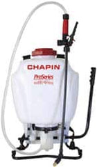 Chapin - 4 Gal Garden Backpack Sprayer - Reinforced Hose, Polyethylene Tank, For Industrial Applications - Exact Tooling